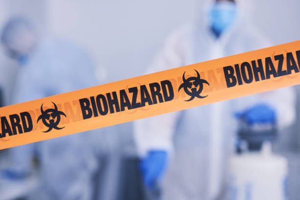 Professional Biohazard Cleanup technician working in Ashland, MO